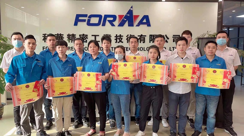Excellent employees of Kehua Precision Plastic Gearbox Factory